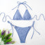 Ruched Side-Tie Bikini Set — real product