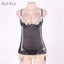 Sheer Mesh Babydoll Lingerie Set — real product, black
