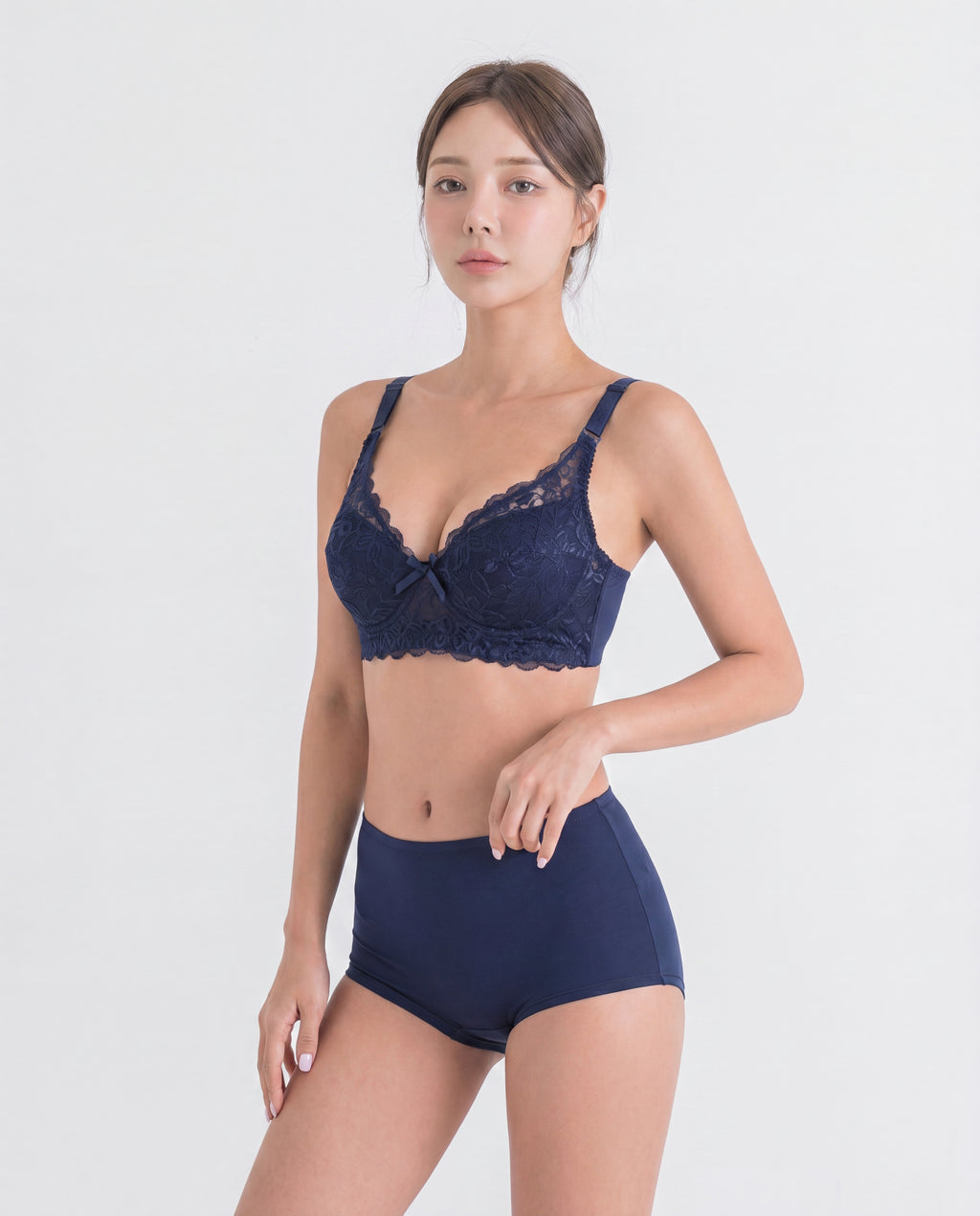 Lace Wireless Push-Up Bra