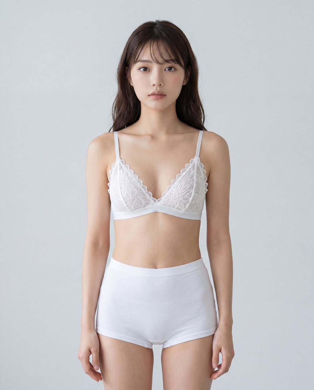 Wire-Free Floral Lace Bralette