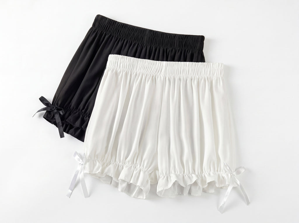 Lace Ruffle Safety Bloomers