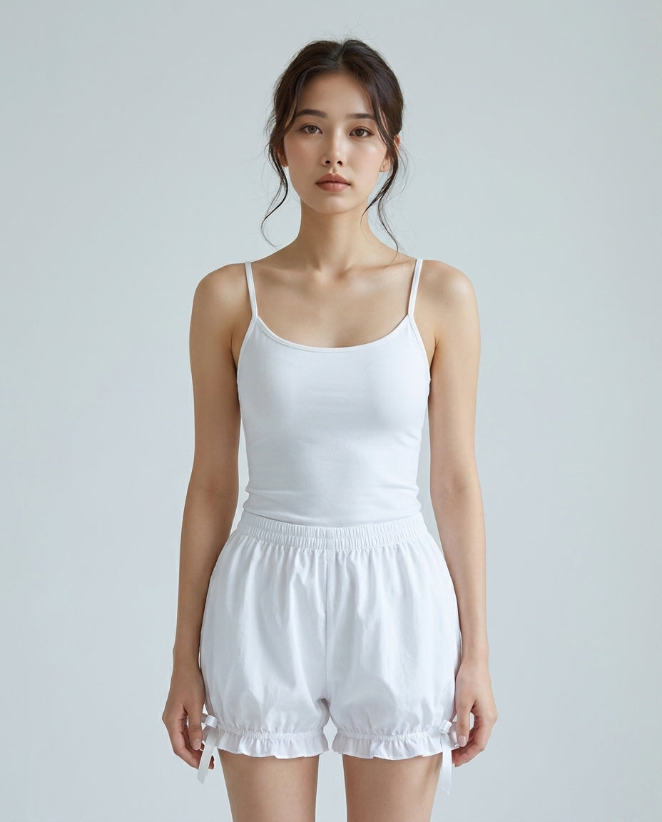 Lace Ruffle Safety Bloomers