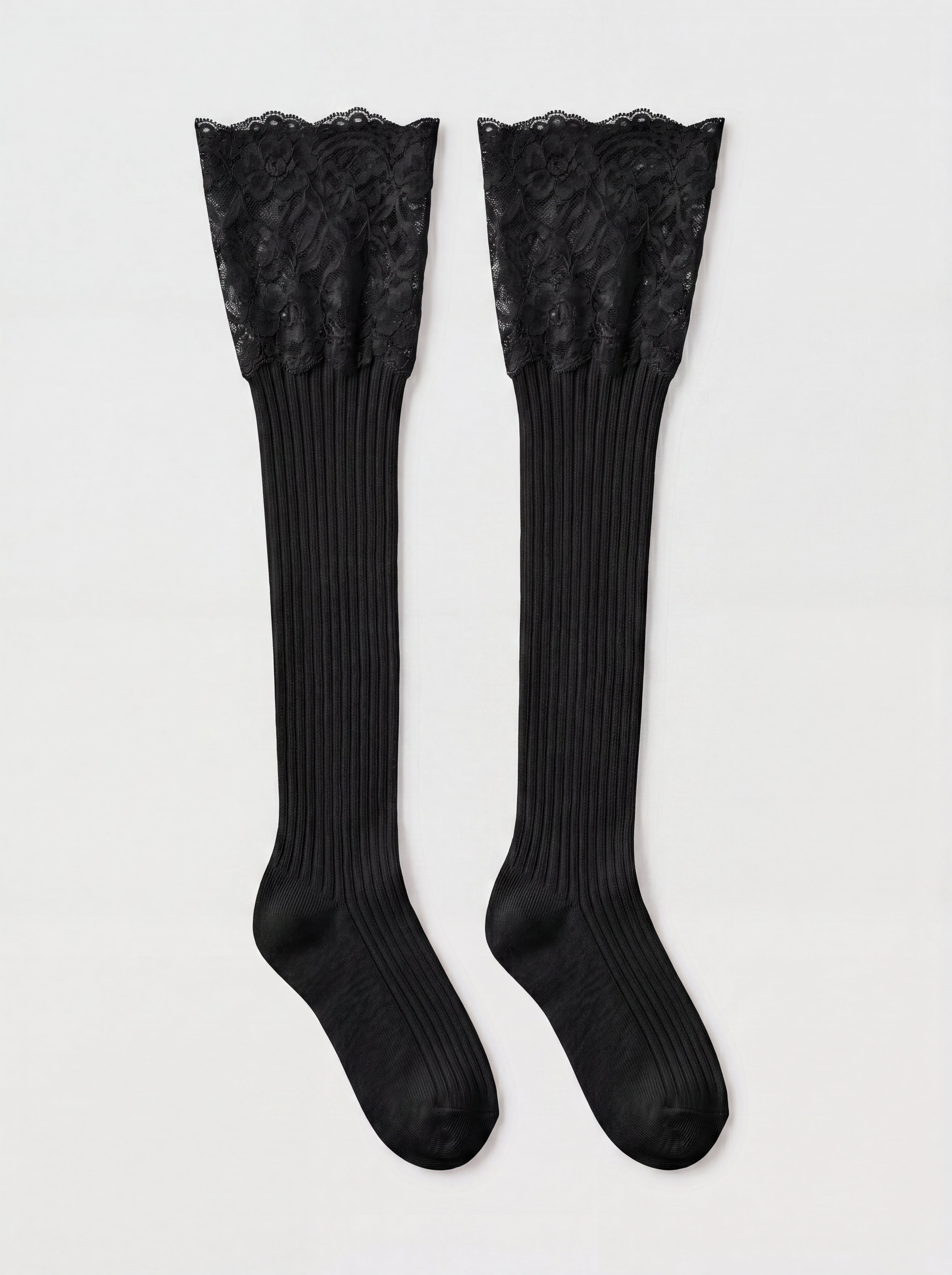Lace Thigh-High Stockings