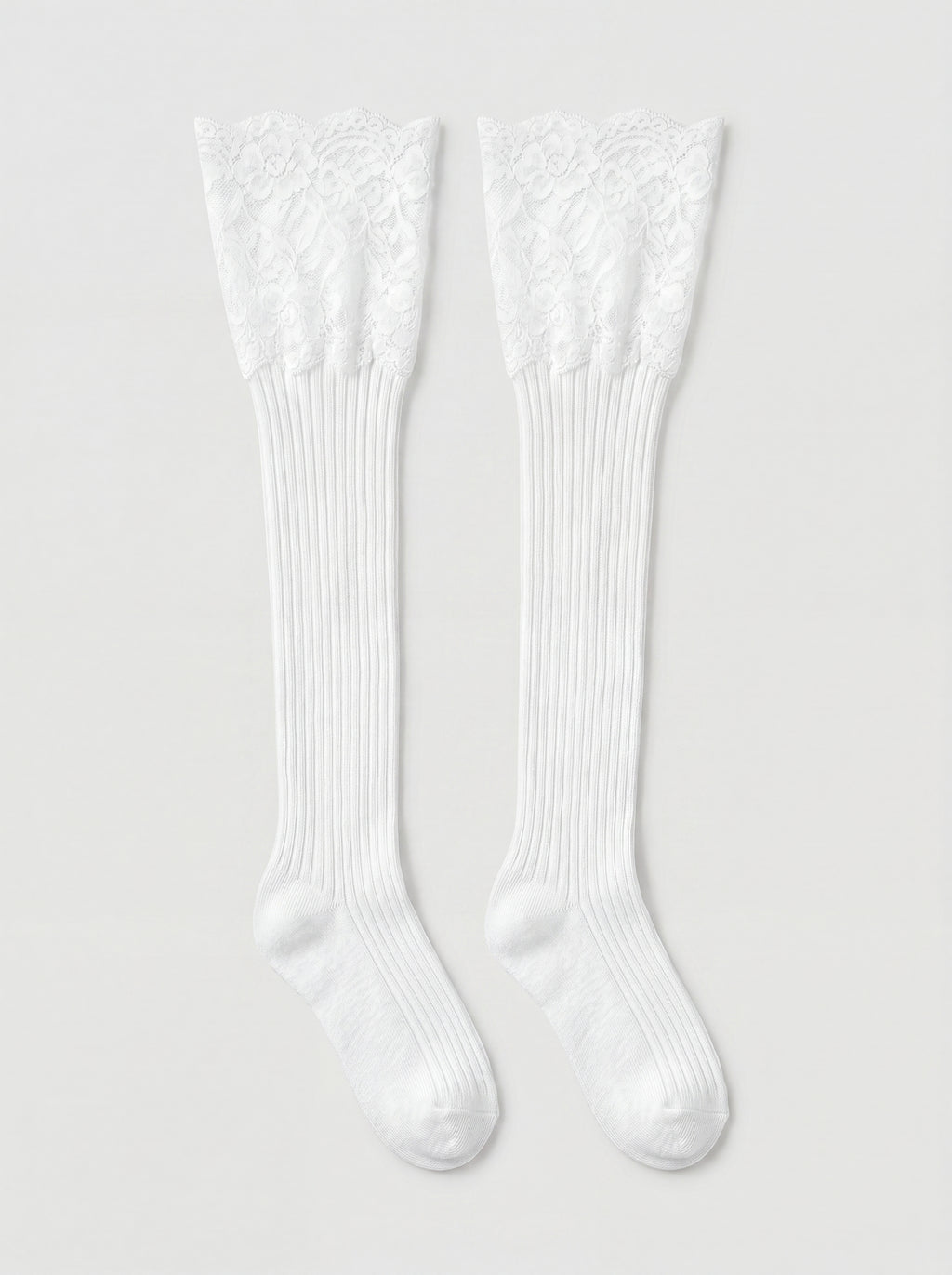Lace Thigh-High Stockings