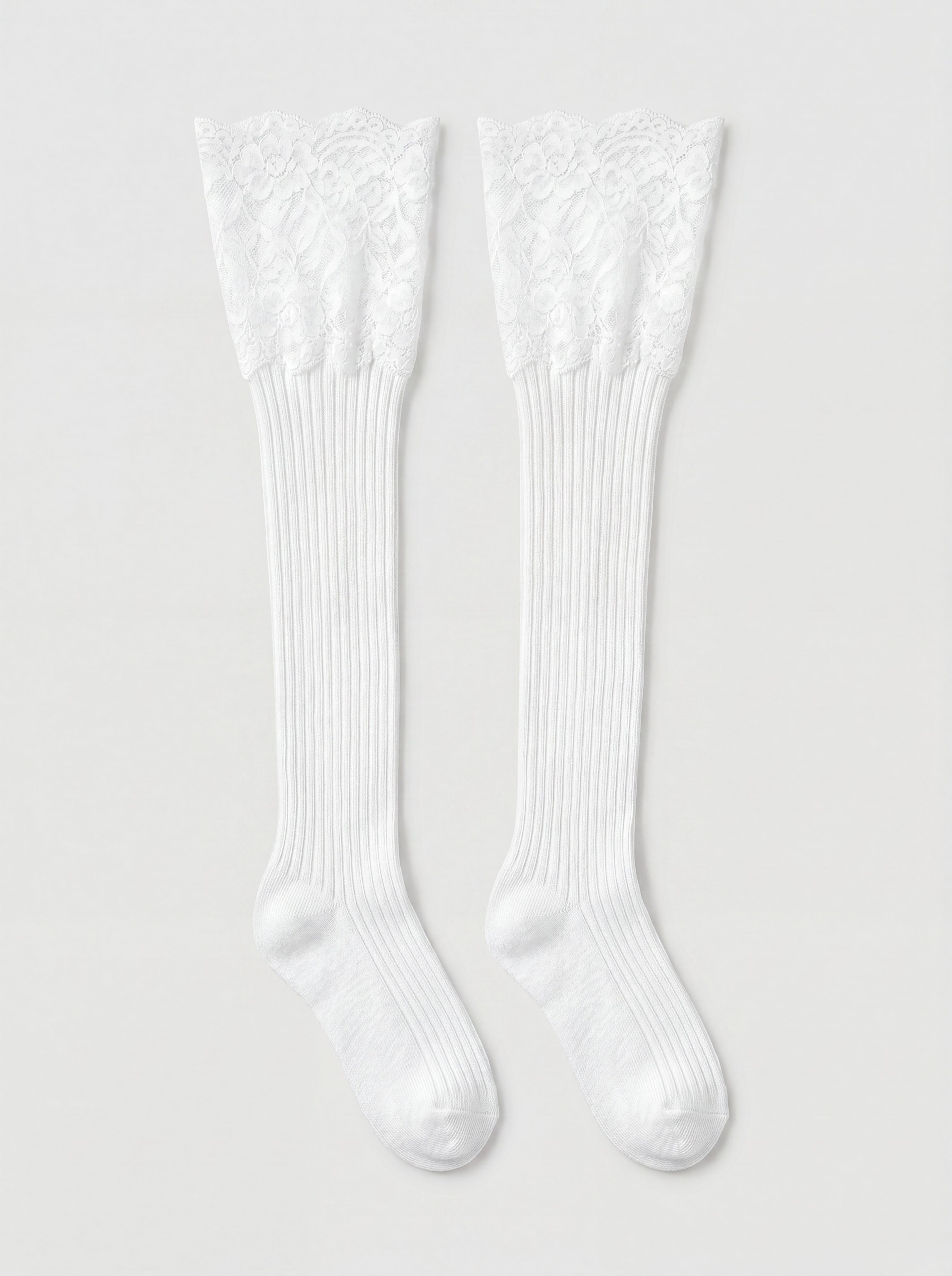 Lace Thigh-High Stockings