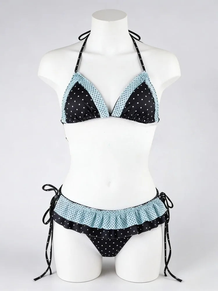 High-Waist Two-Piece Bikini Set