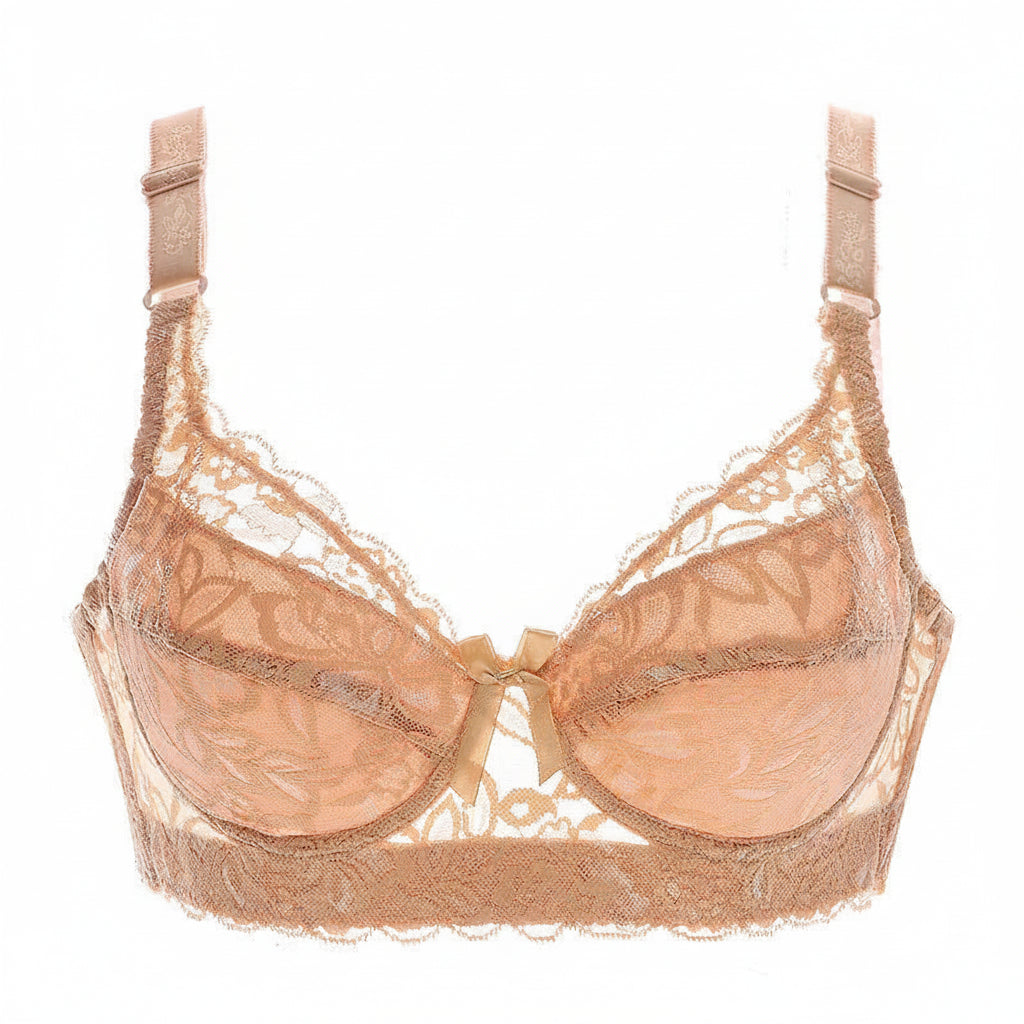 Lace Wireless Push-Up Bra