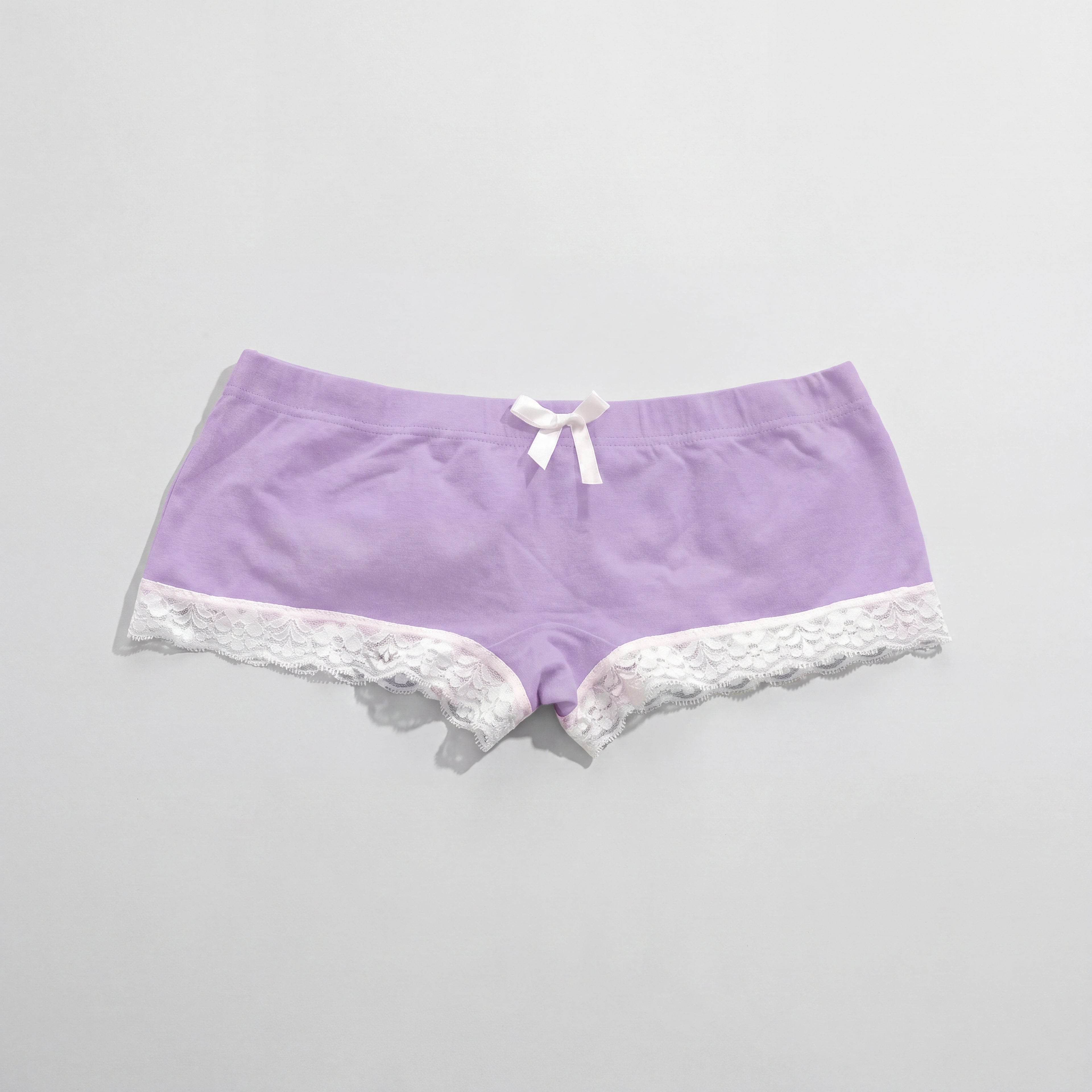 Lace-Trim Vintage Tubetop & Short