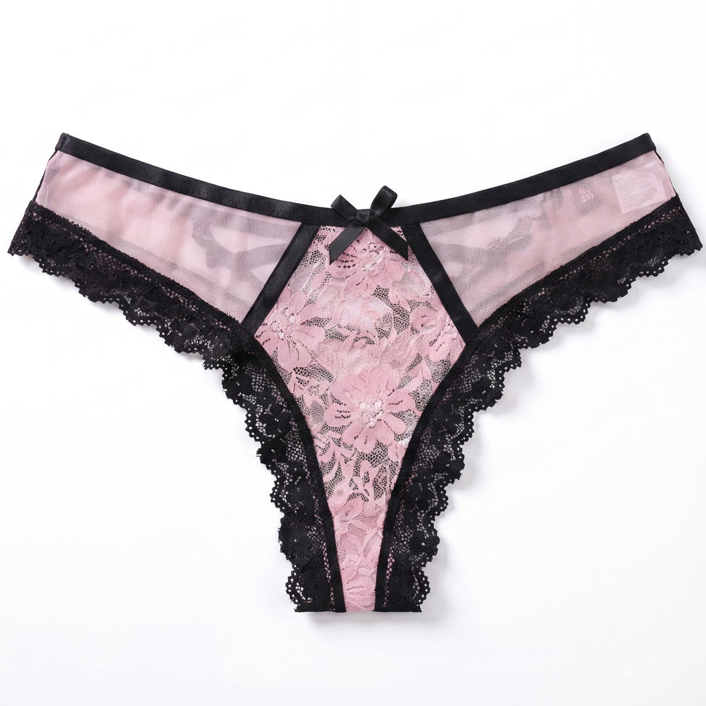 Lace T-Back Thong