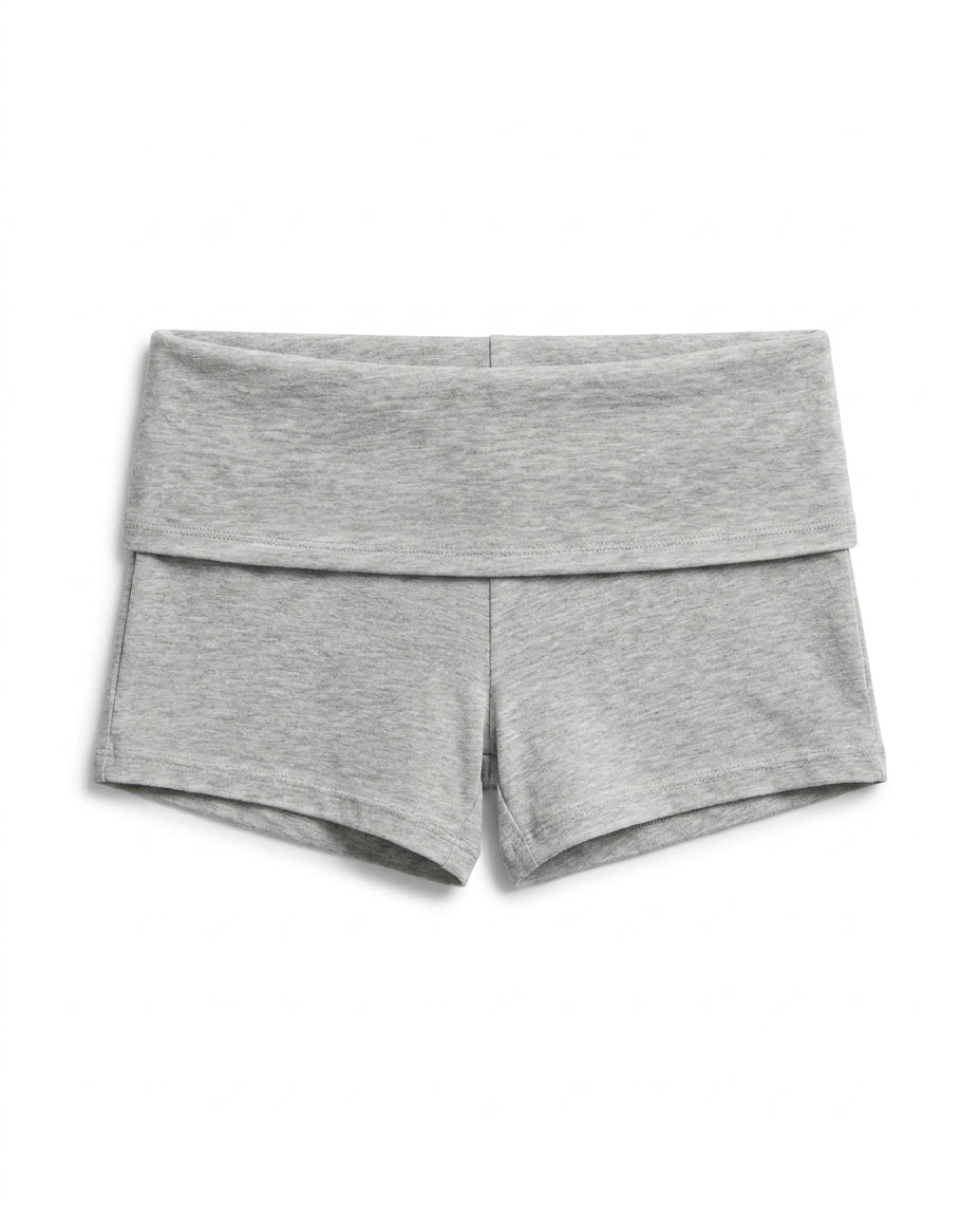 Fold-Over Lounge Shorts